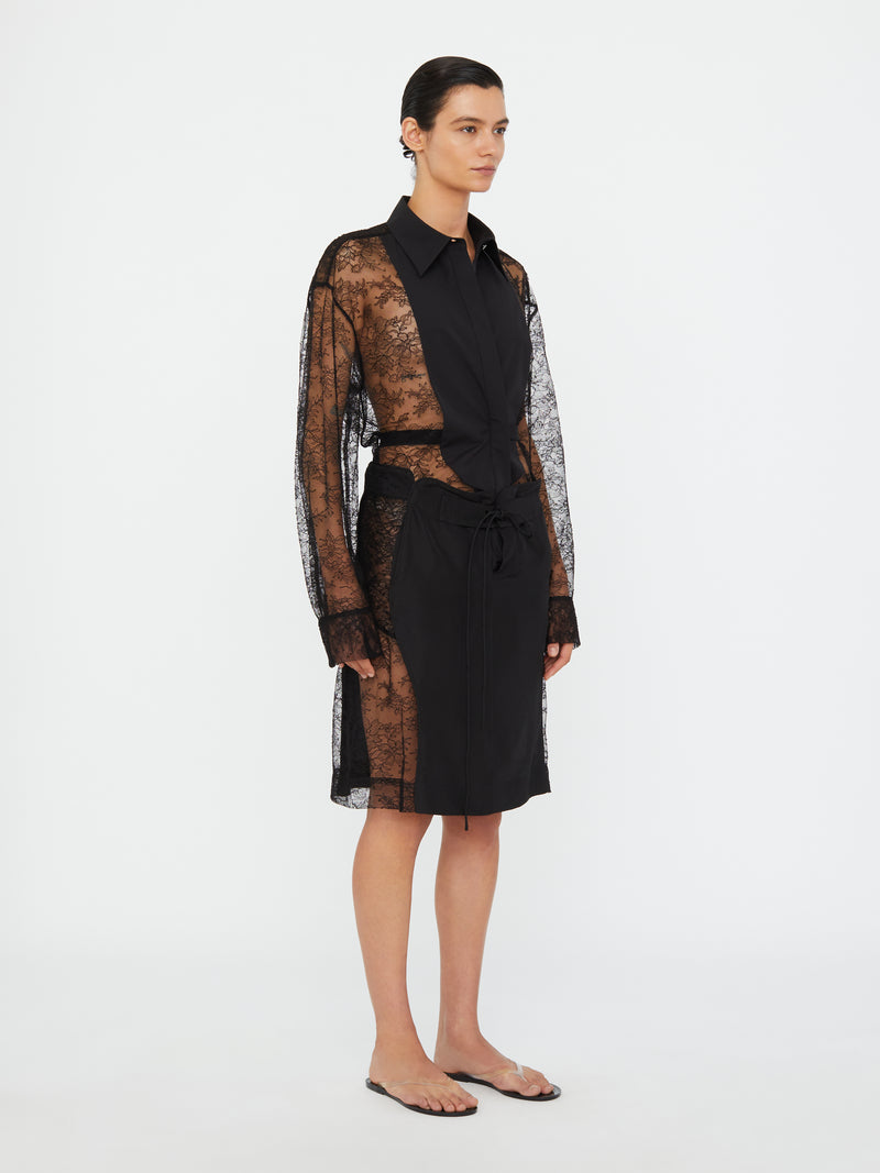 Lace Tux Shirt - Image 4
