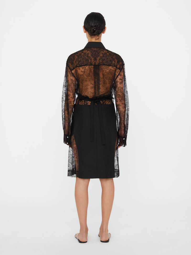 Lace Tux Shirt - Image 5