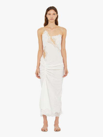 Crimped Lace Cami Dress