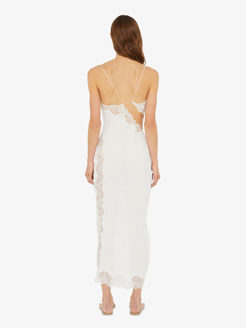 Crimped Lace Cami Dress - Image 4