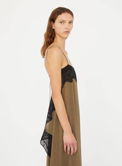 Verve Lace Floating Silk Dress