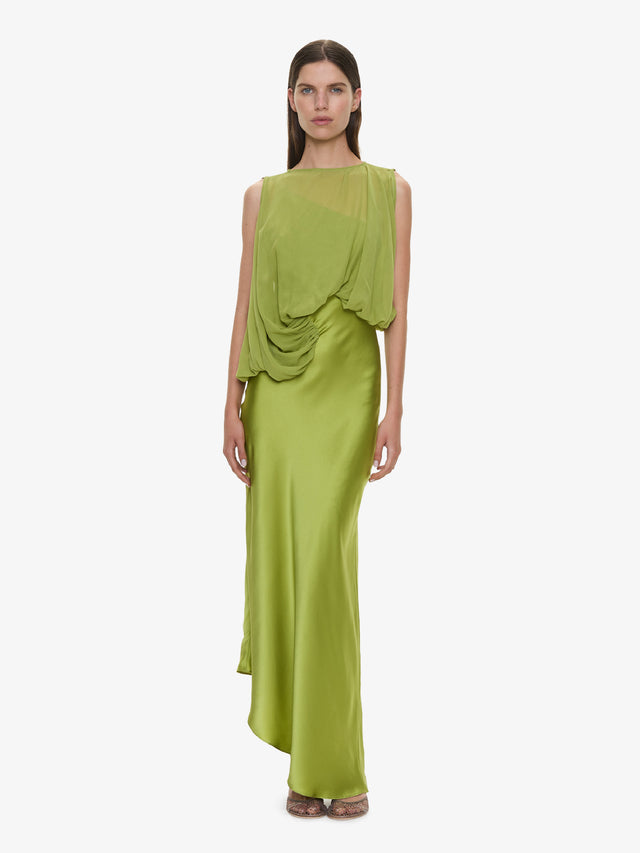 Christopher Esber Cumulus Midi Dress in Size 10