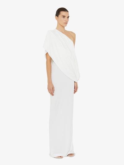 Aiba Draped Jersey Tee Dress