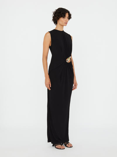 Encased Nature Suspended Jersey Tank Dress