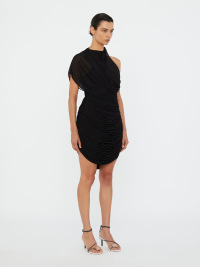 Beach Glass Circular Jersey Mini Dress