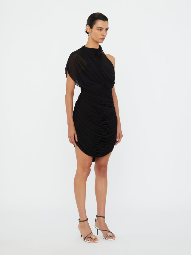 Beach Glass Circular Jersey Mini Dress