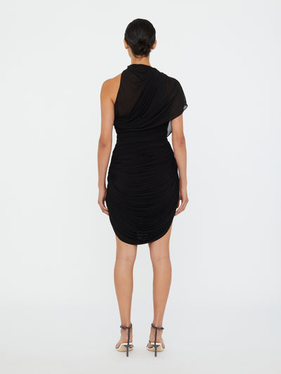 Beach Glass Circular Jersey Mini Dress