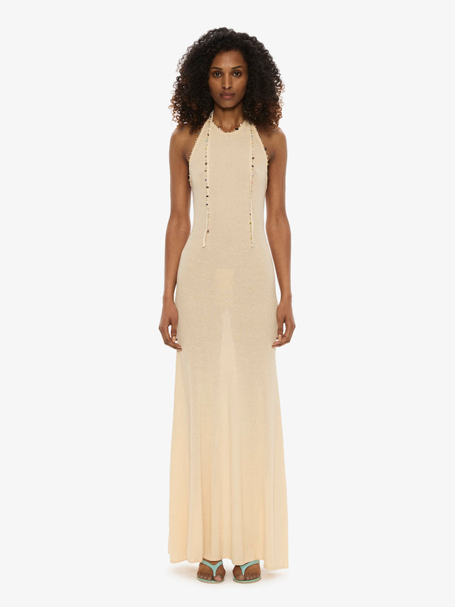 Beach Quartz Halter Dress