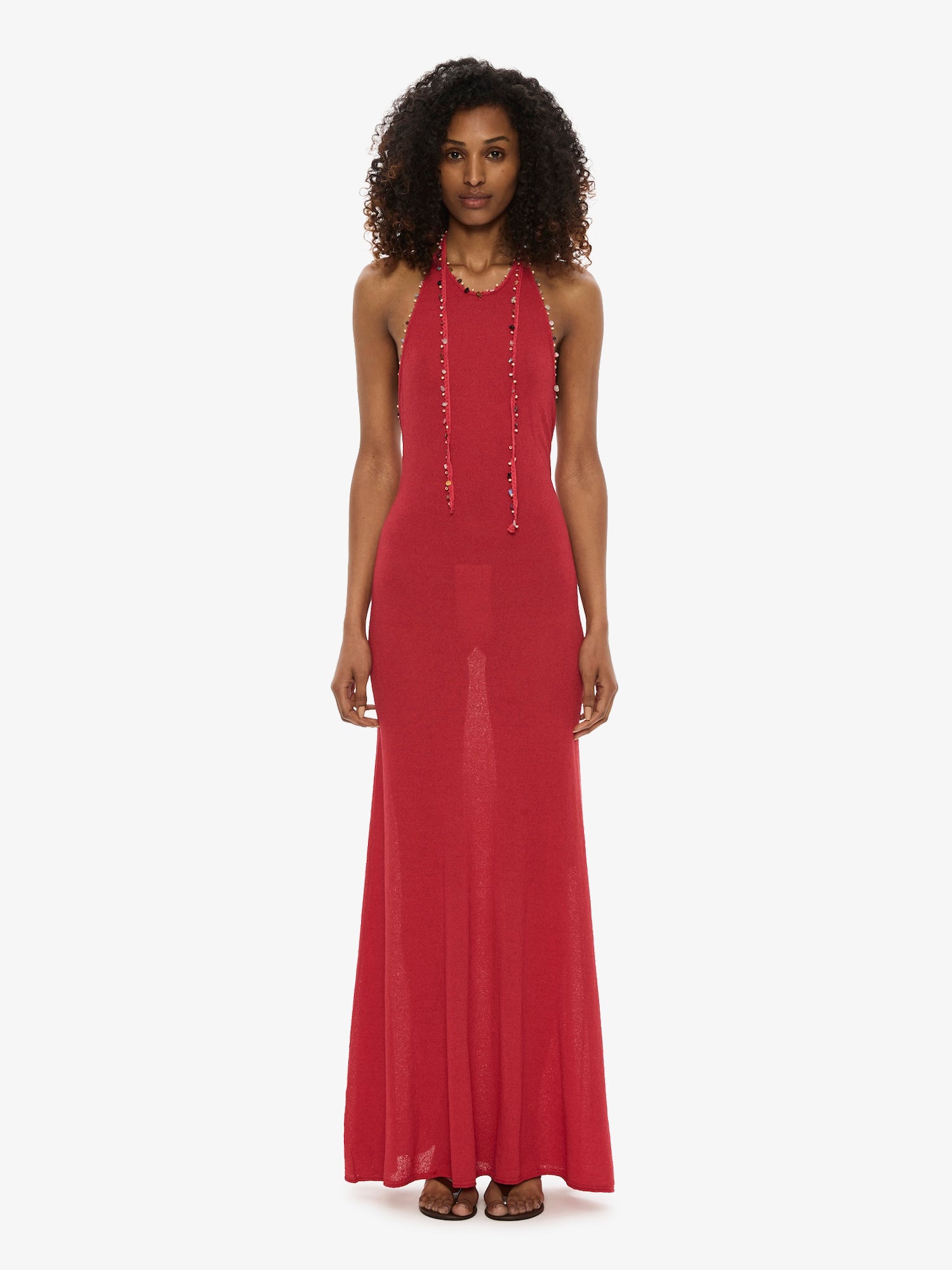 Beach Quartz Halter Dress
