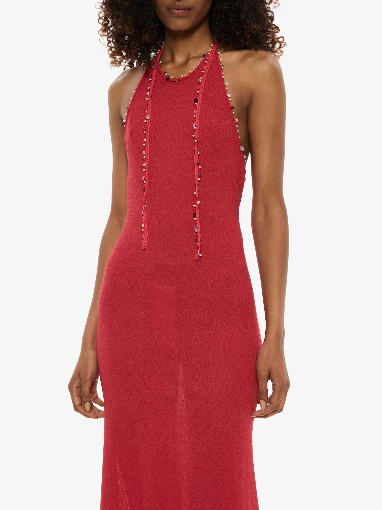 Beach Quartz Halter Dress