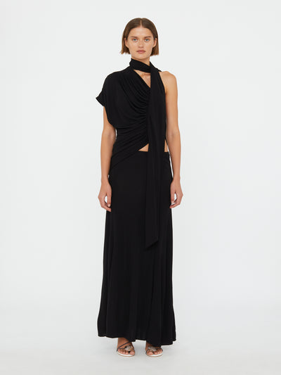 Vienna Jersey Scarf Dress