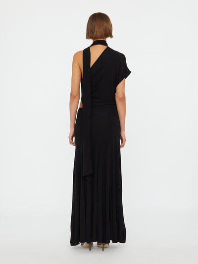 Vienna Jersey Scarf Dress