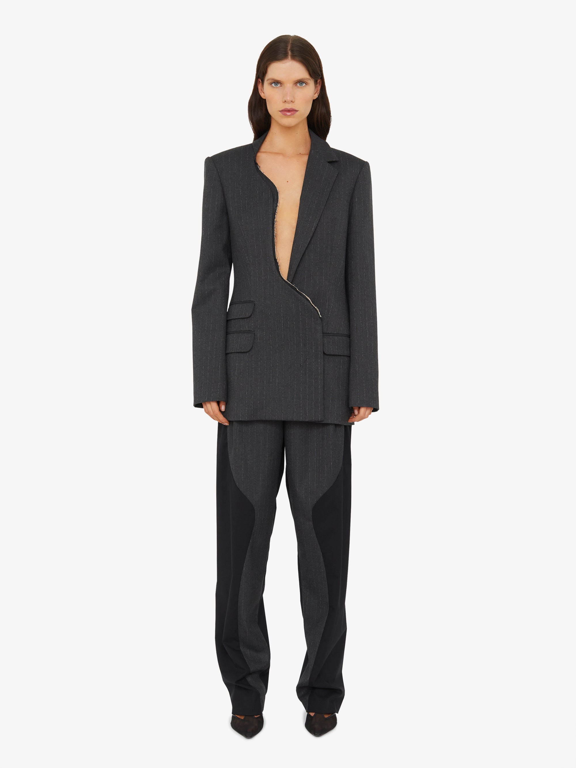 Torrent Pinstripe Blazer