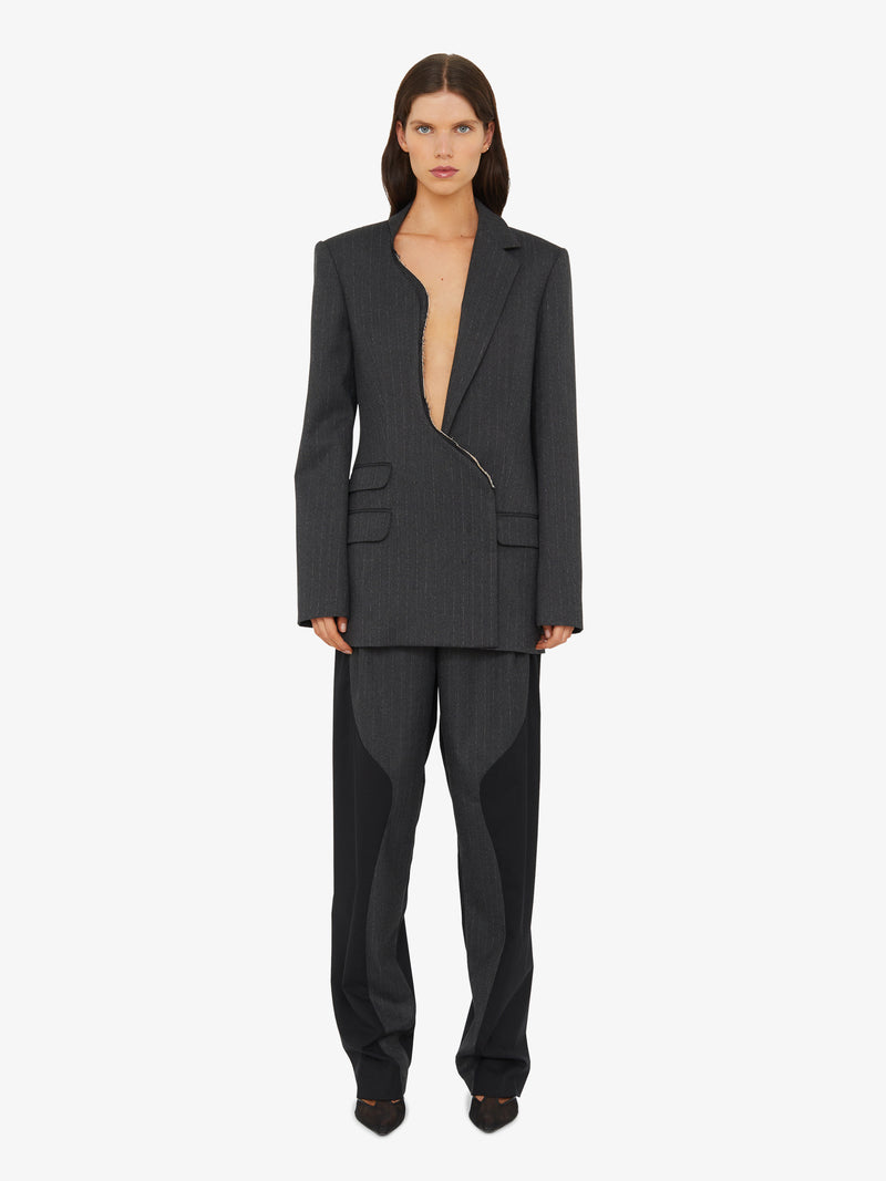 Torrent Pinstripe Blazer - Image 1