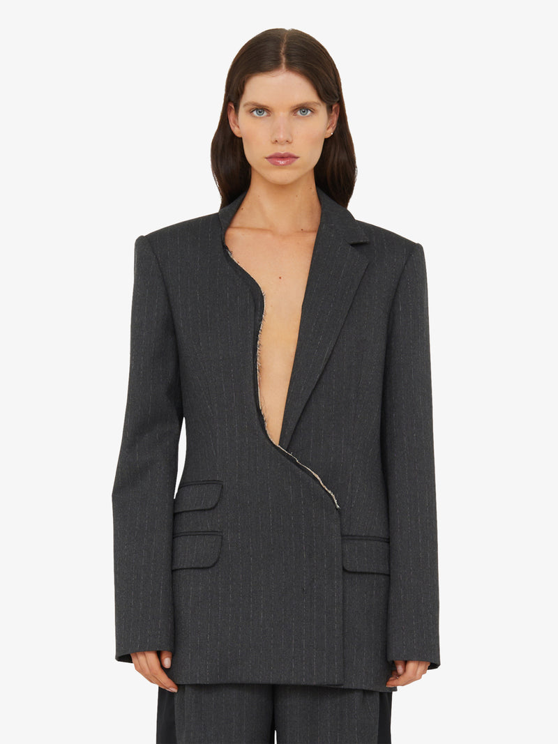 Torrent Pinstripe Blazer - Image 2