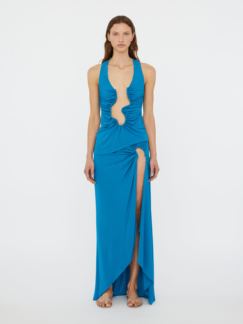 Ruched Crescent Skirt - Image 1