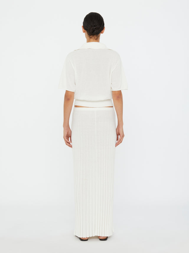 Sundial Shell Sunray Knit Skirt