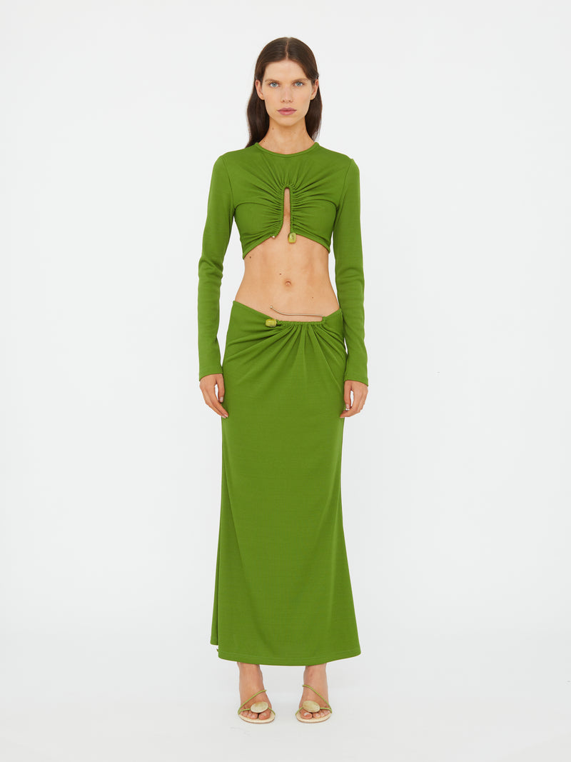 Crystal Pin Rib Skirt - Image 1