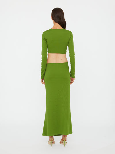Crystal Pin Rib Skirt