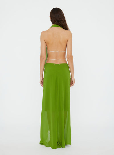 Silk Chain Sarong Skirt