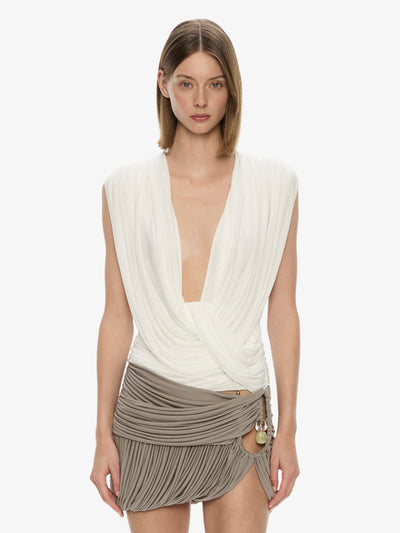 Ripple Drape Top