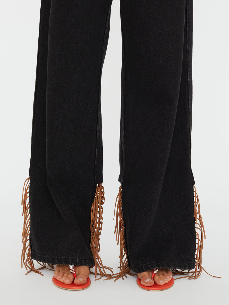 Basket Leather Jean - Image 5