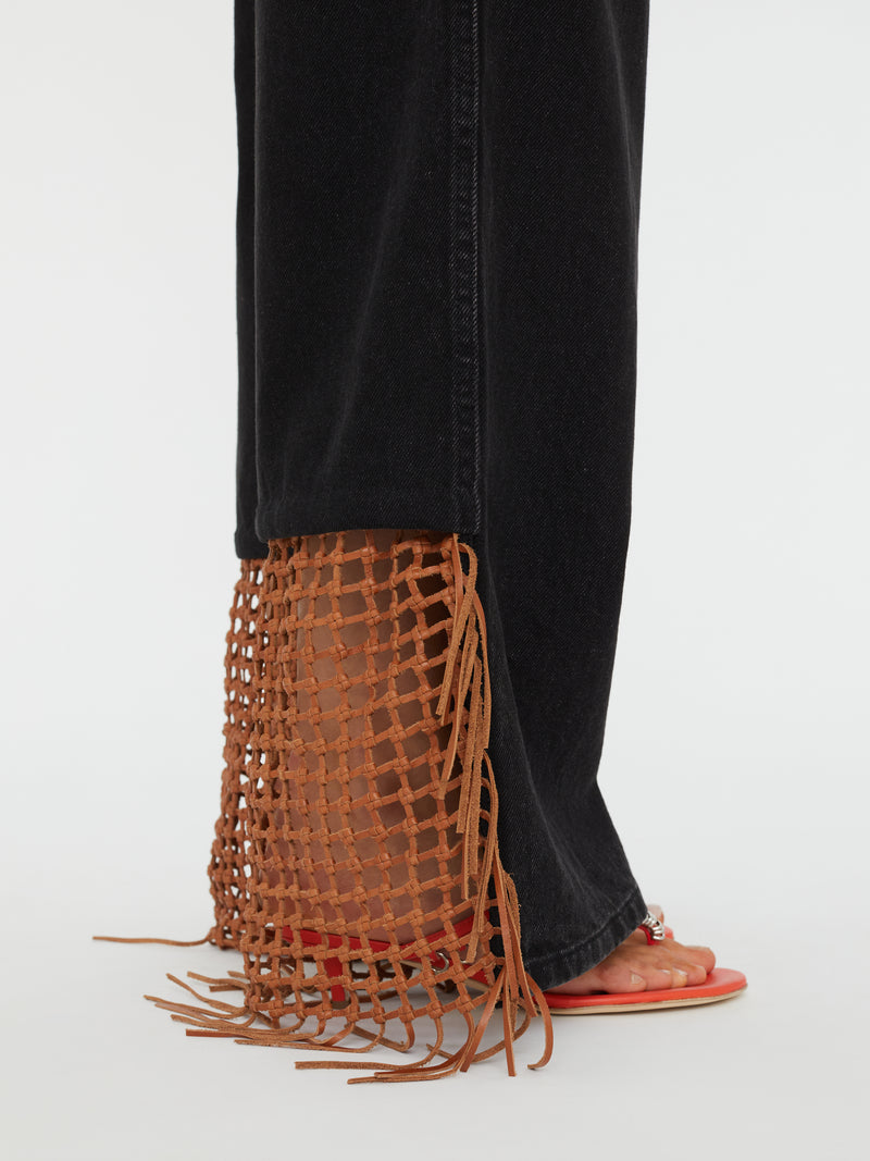 Basket Leather Jean - Image 2
