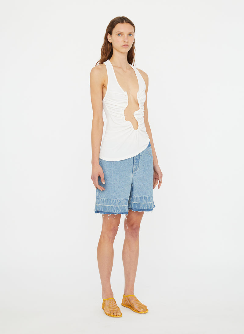 Deconstruct Denim Short - Image 5