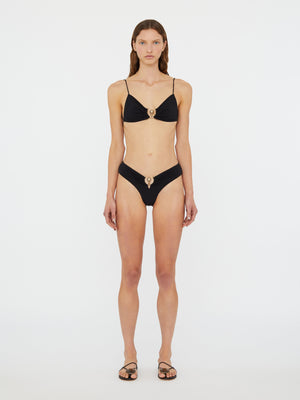 Ruched Orbit High Brief