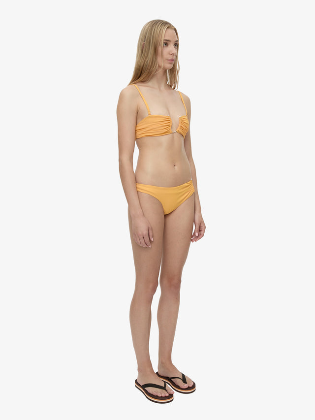 Ruched Crescent Bandeau
