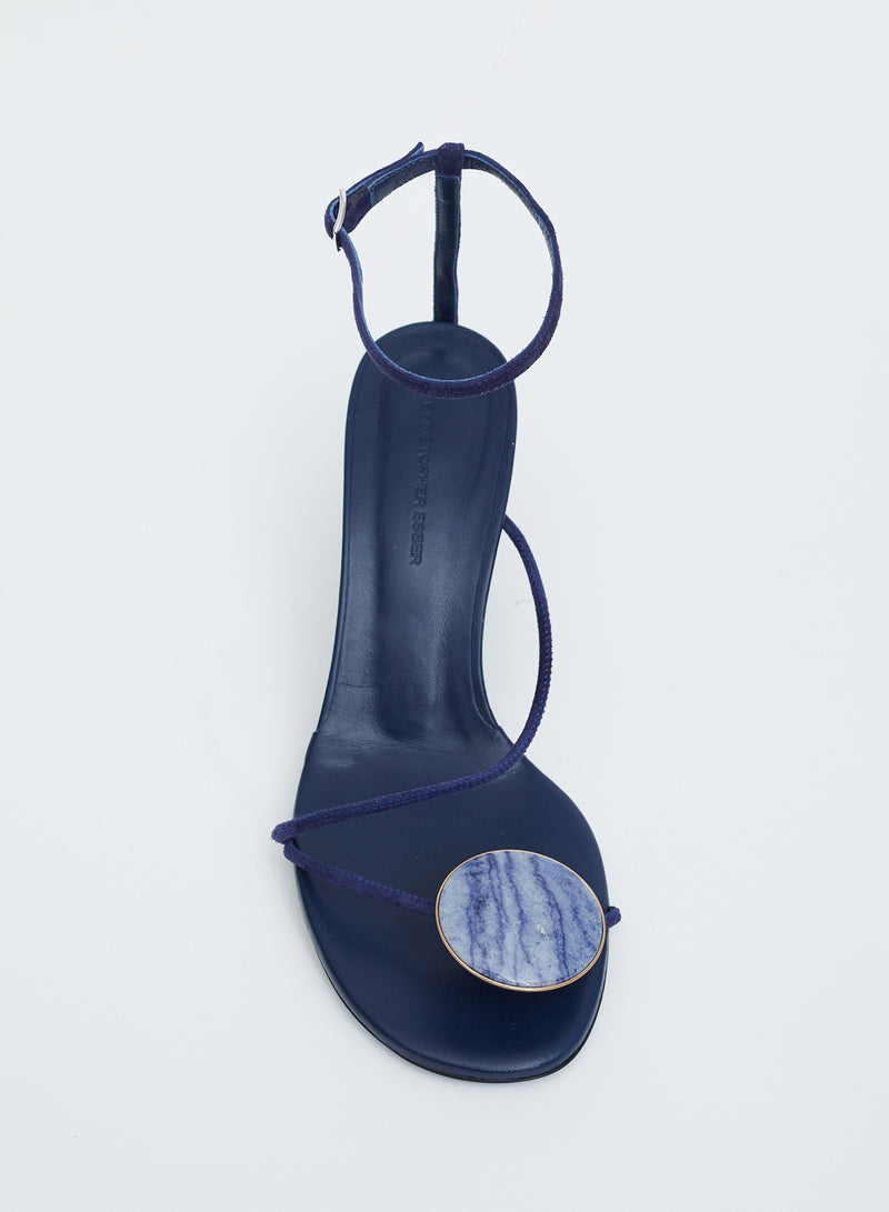 Doma Stoned Suede Heel - Image 3