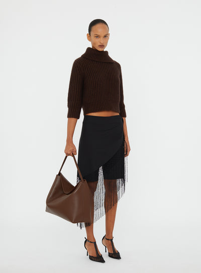 Unravel Macrame Wrap Short