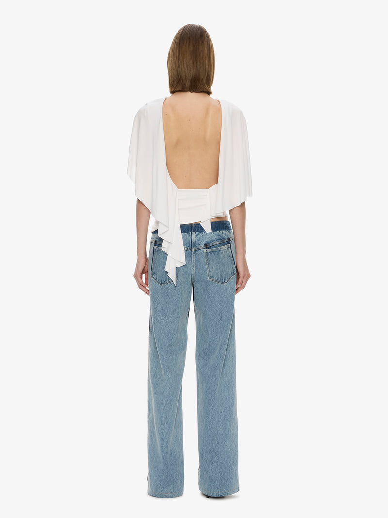 Fluted Jersey Top - Image 2