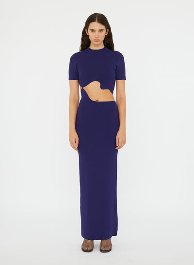 Maparadita Lattice Seperation Dress