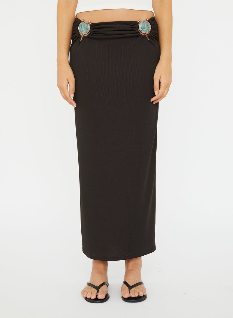 Mineral Stone Ruched Skirt - Image 2