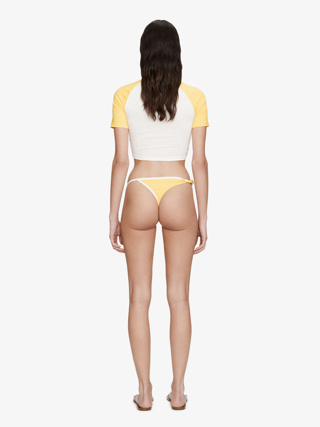Tucked Ringer Jersey Tee