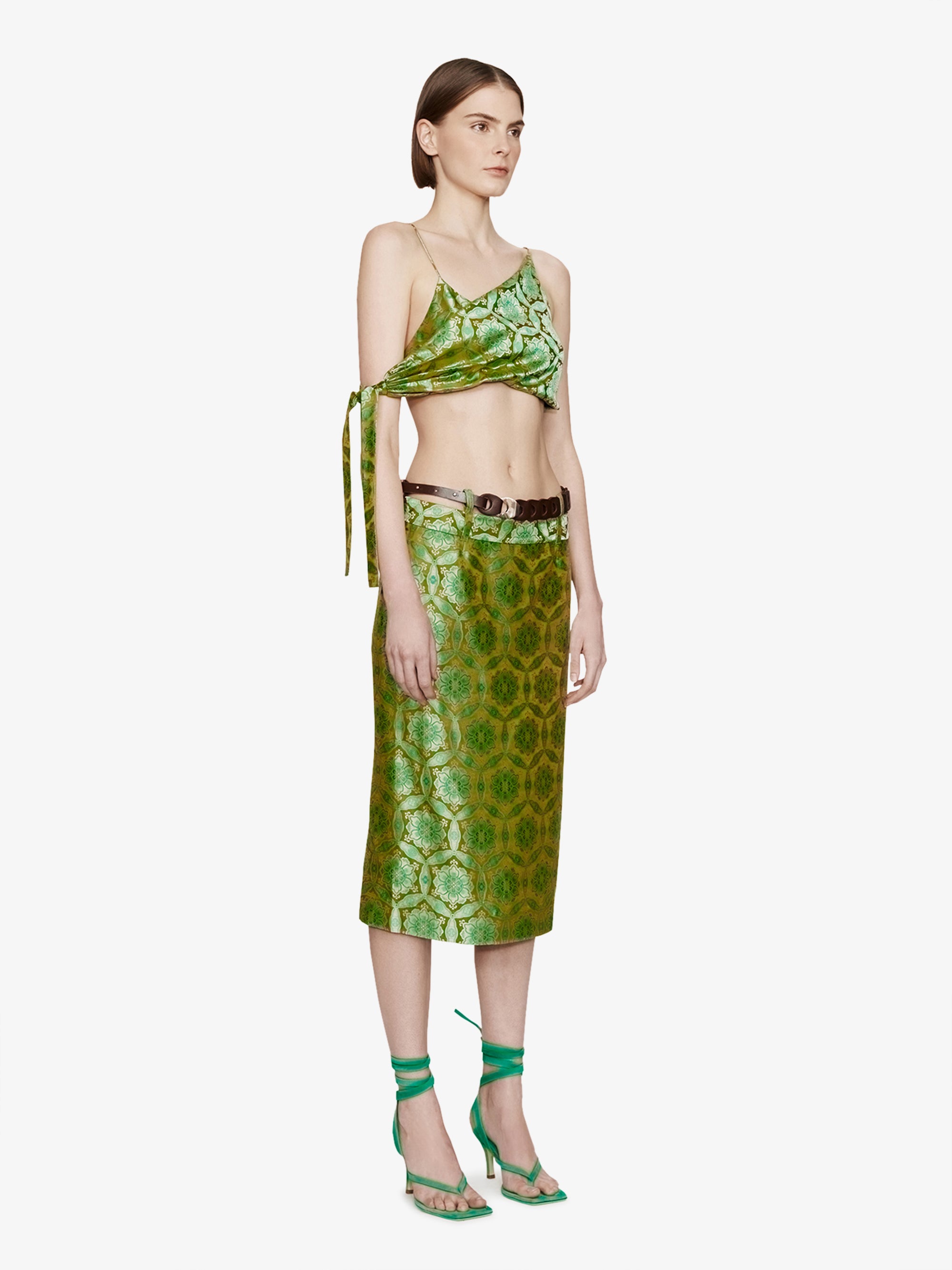 Palmira Handkerchief Tie Top