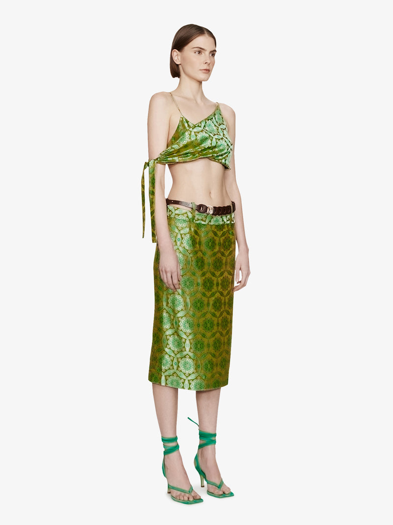 Palmira Handkerchief Tie Top - Image 3