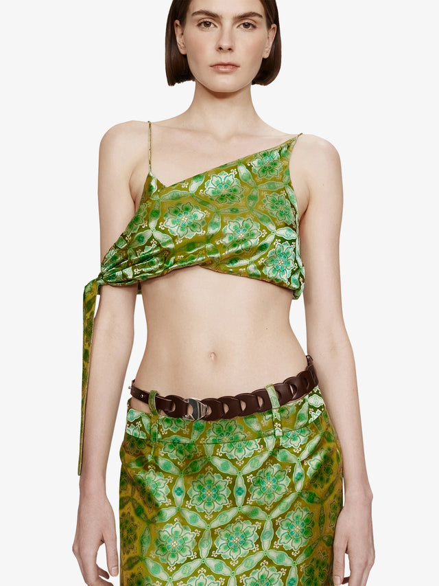 Palmira Handkerchief Tie Top