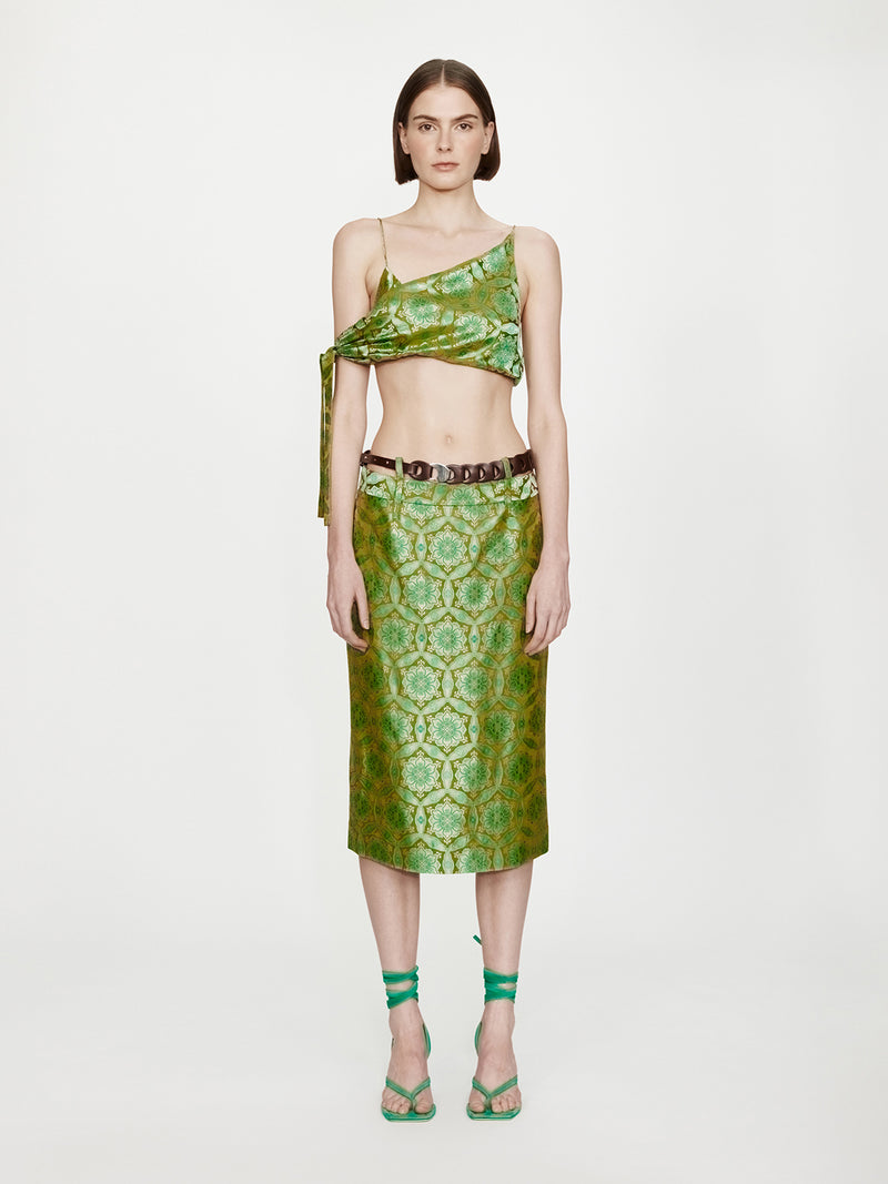 Palmira Handkerchief Tie Top - Image 2