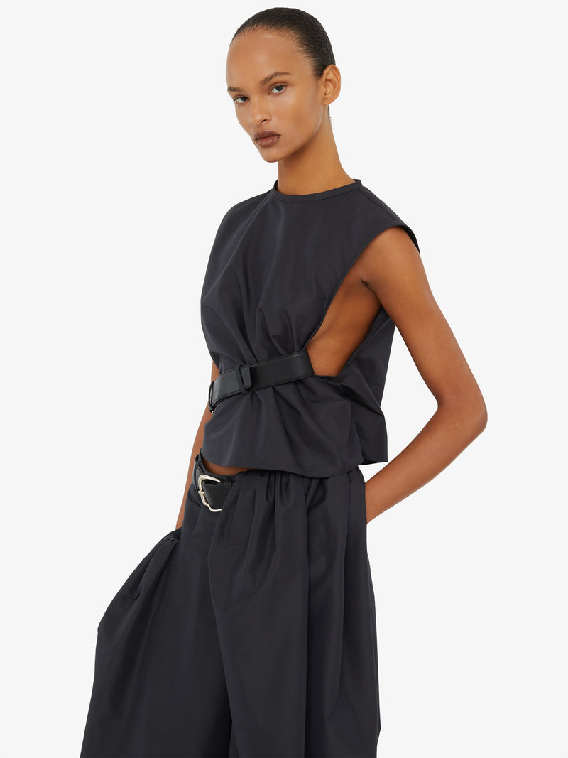 Locus Belted Taffeta Tank - Image 3
