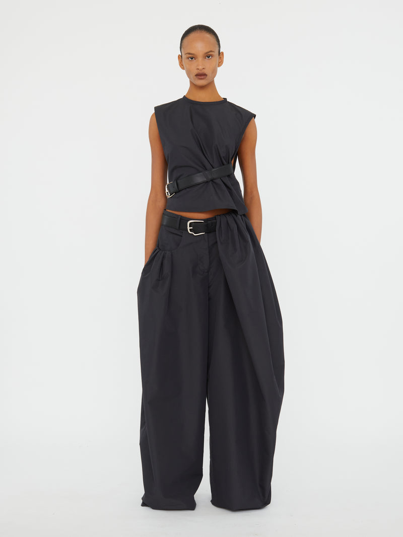 Locus Belted Taffeta Tank - Image 3