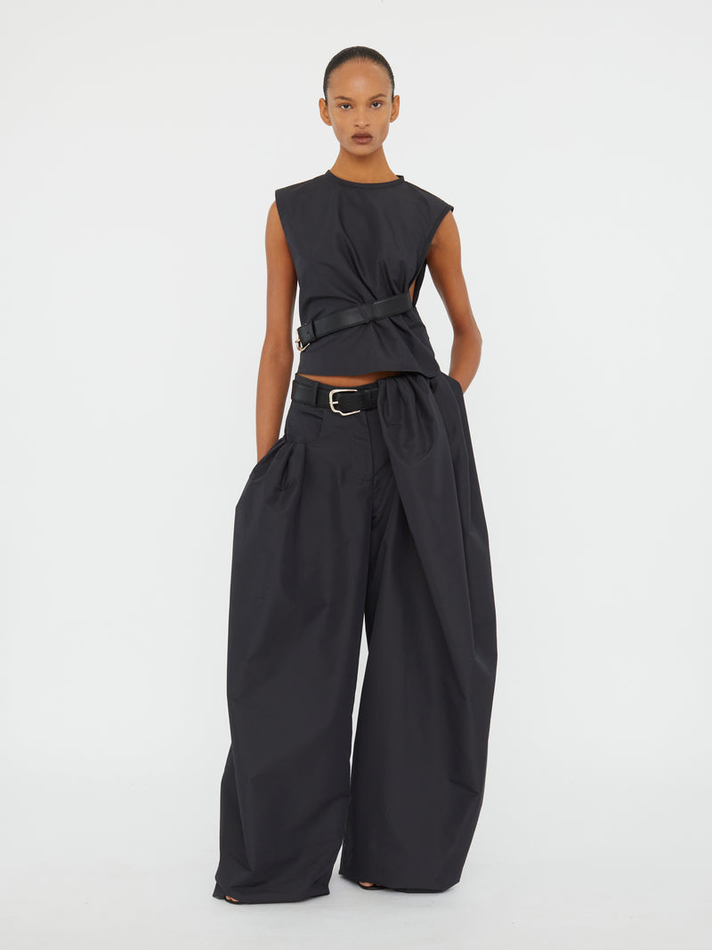 Locus Belted Taffeta Tank - Image 5