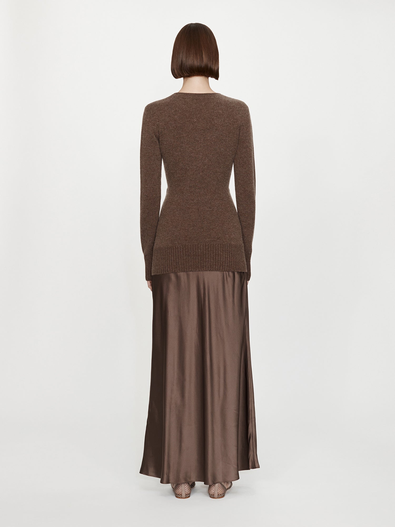 Orbit Ruched Monument L/S Dress