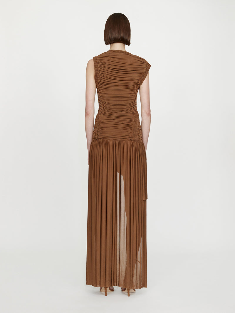 Theron Drape Dress - Image 4