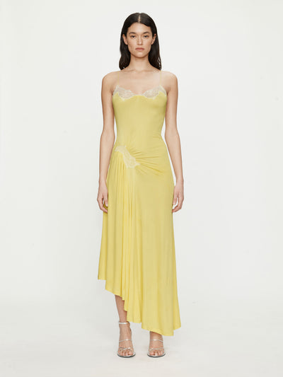 Delphin Lace Rib Cami Dress