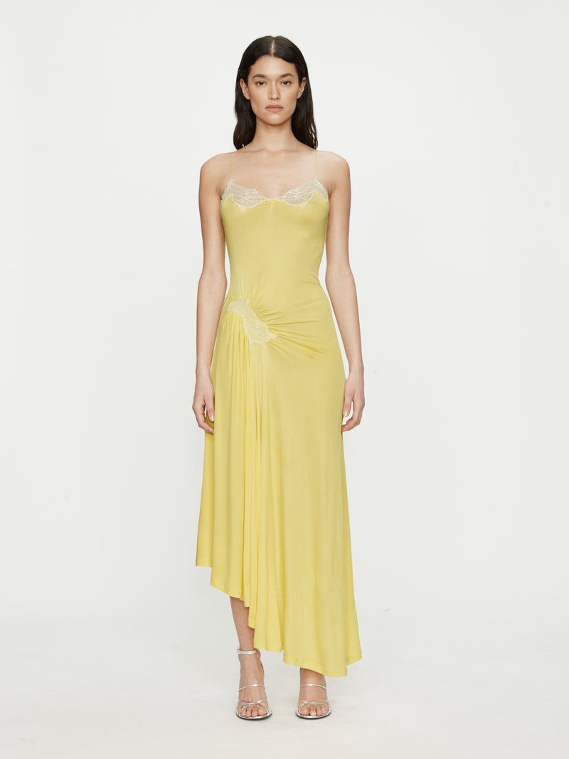 Delphin Lace Rib Cami Dress - Image 1