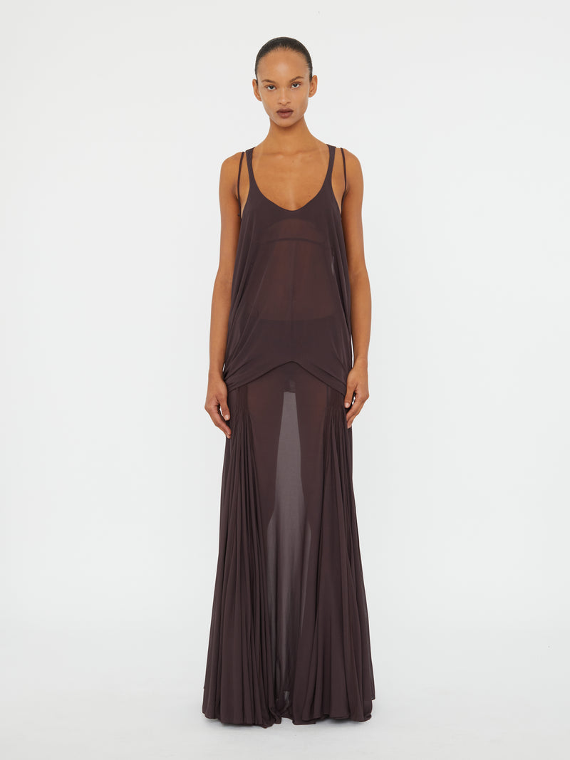 Solea Suspension Macrame Knot Tank Dress - Image 1