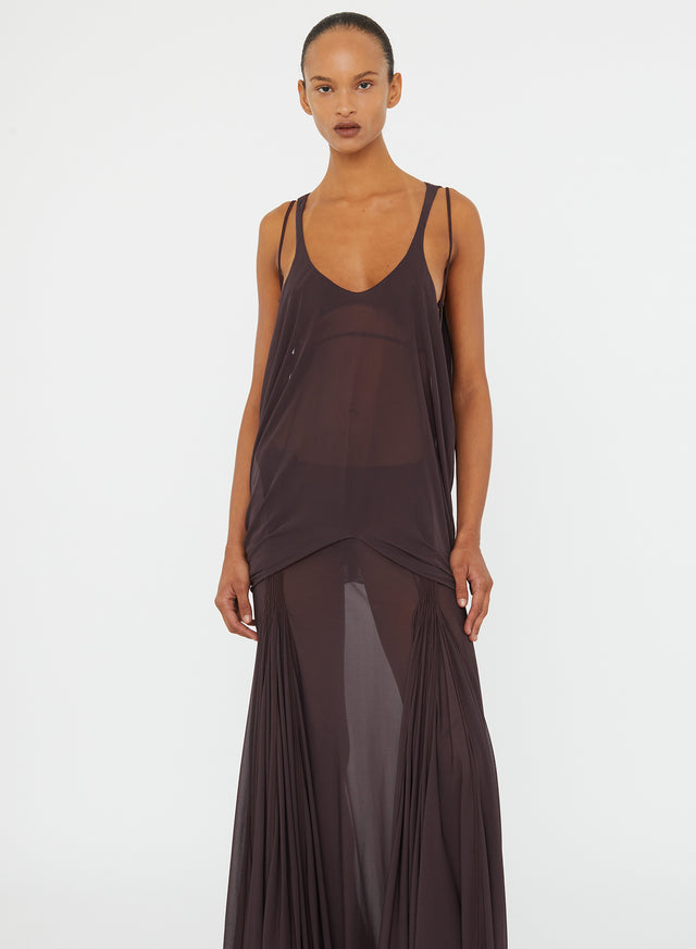 Solea Suspension Macrame Knot Tank Dress