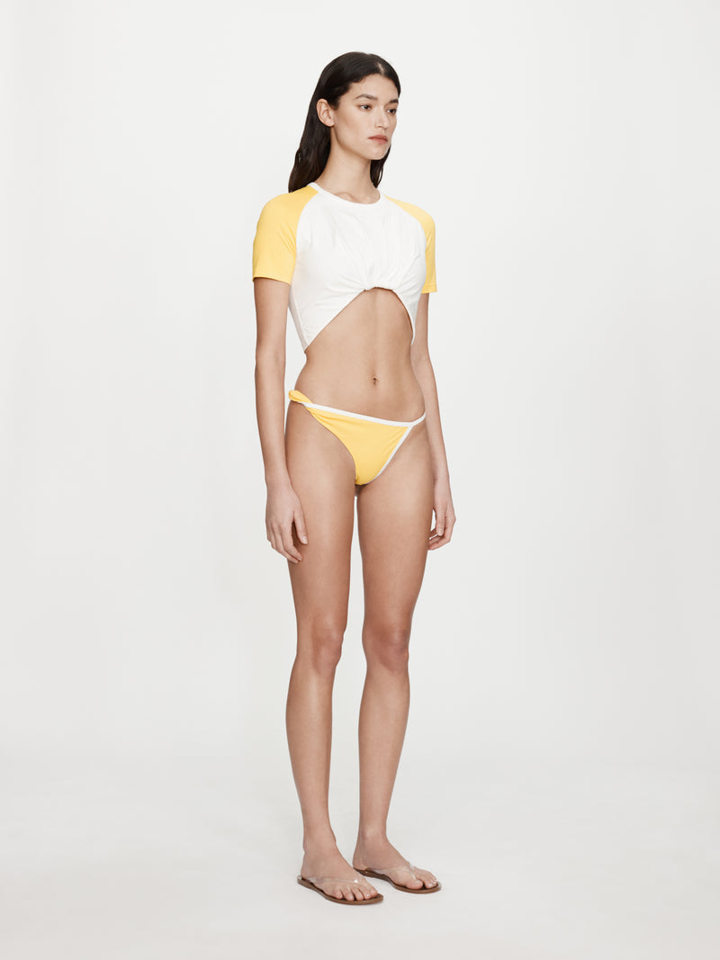 Tucked Ringer Jersey Tee - Image 4